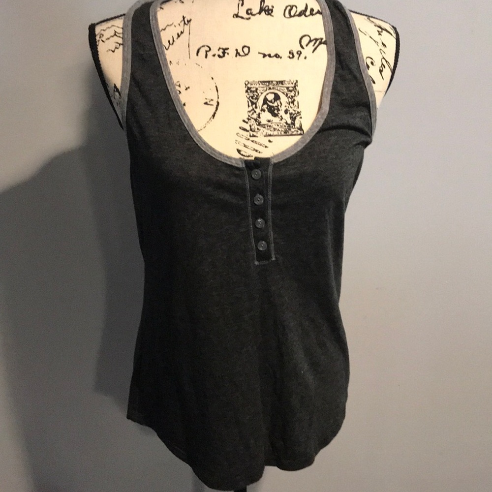 Racerback gray mossimo tank size L